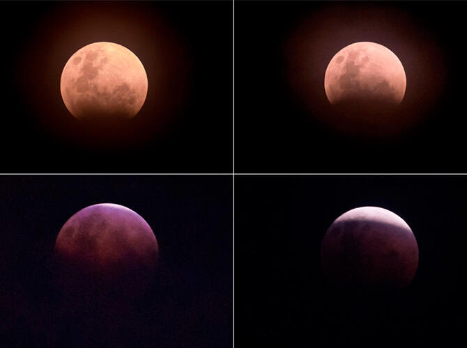 Super Blue Blood Moon Eclipse. Фото: sputniknews.com