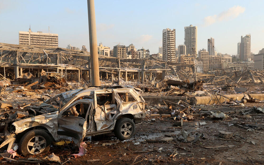 Последствия взрыва в Бейруте. Фото: www.gazeta.ru