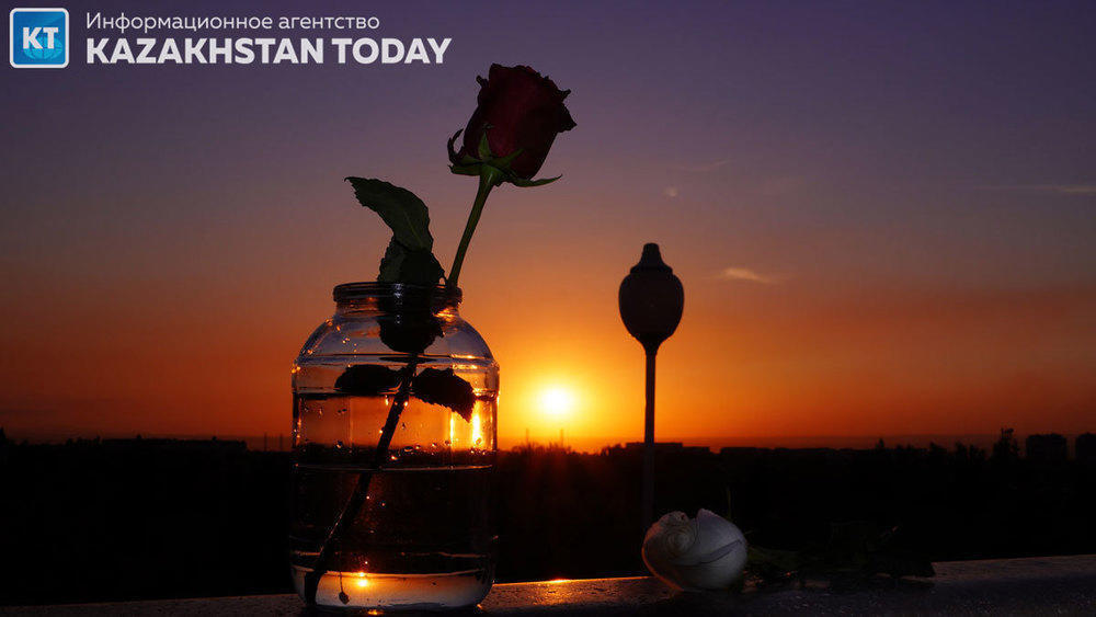 Sunsets  of Almaty foothills