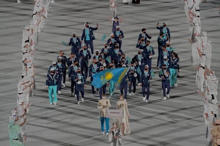 Токиодағы Олимпиада ойындарының ашылу салтанаты. СУРЕТ: instagram / kzsports