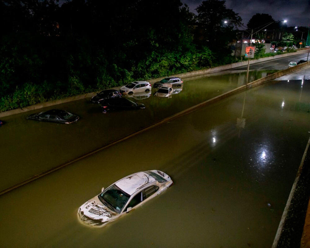 Aftermath of the Hurricane Ida strike in the northeastern United States. Images | russian.rt.com