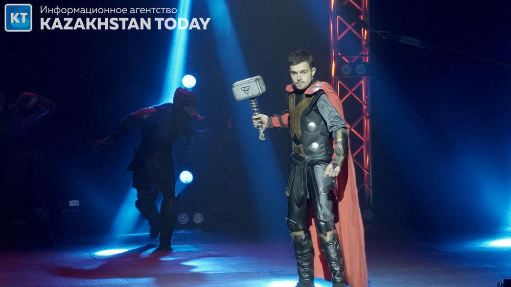 'Superheroes' dance show based on the Marvel Superheroes epic took place in Almaty