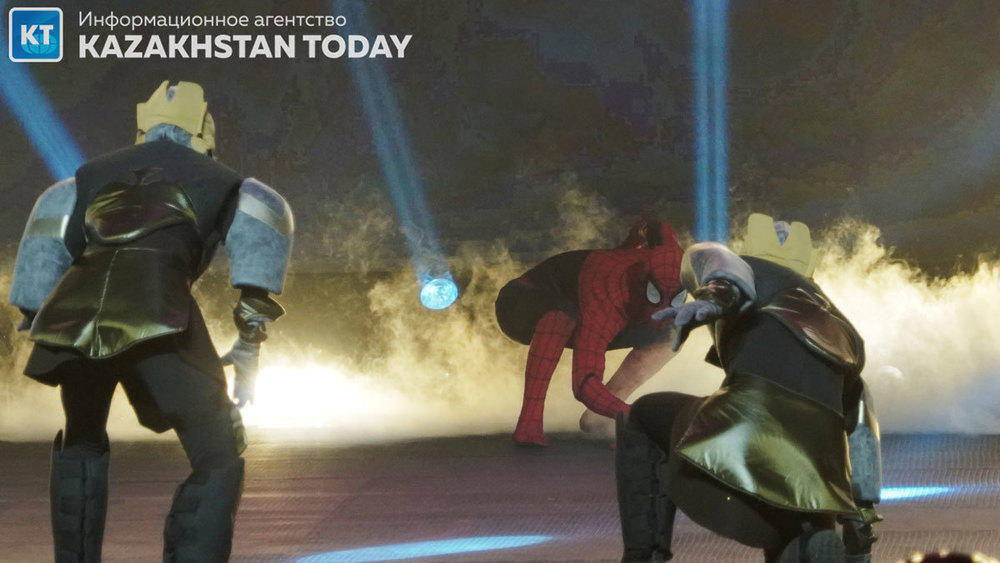'Superheroes' dance show based on the Marvel Superheroes epic took place in Almaty
