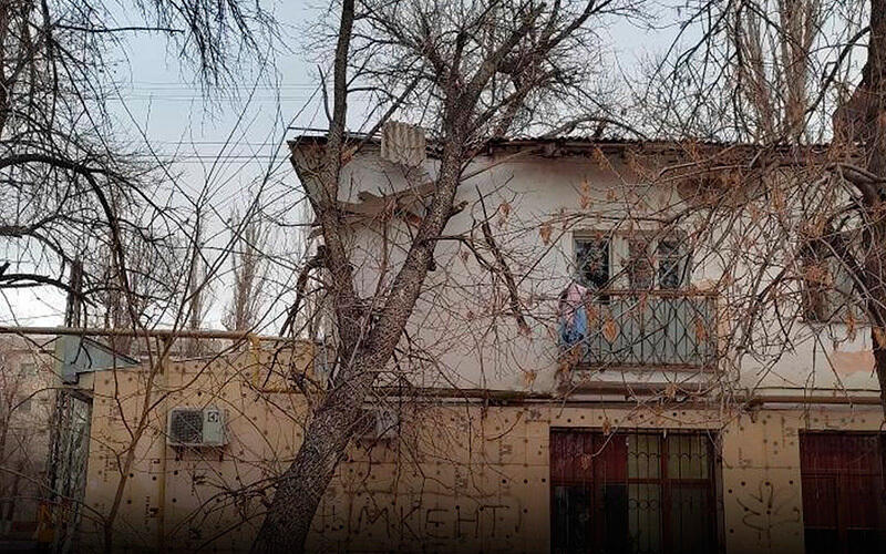 Wind storm hit Zhambyl region. Images | instagram / vtvs_taraz