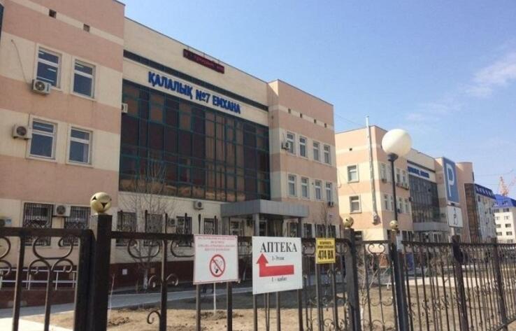 В поликлинике Атырау произошел пожар