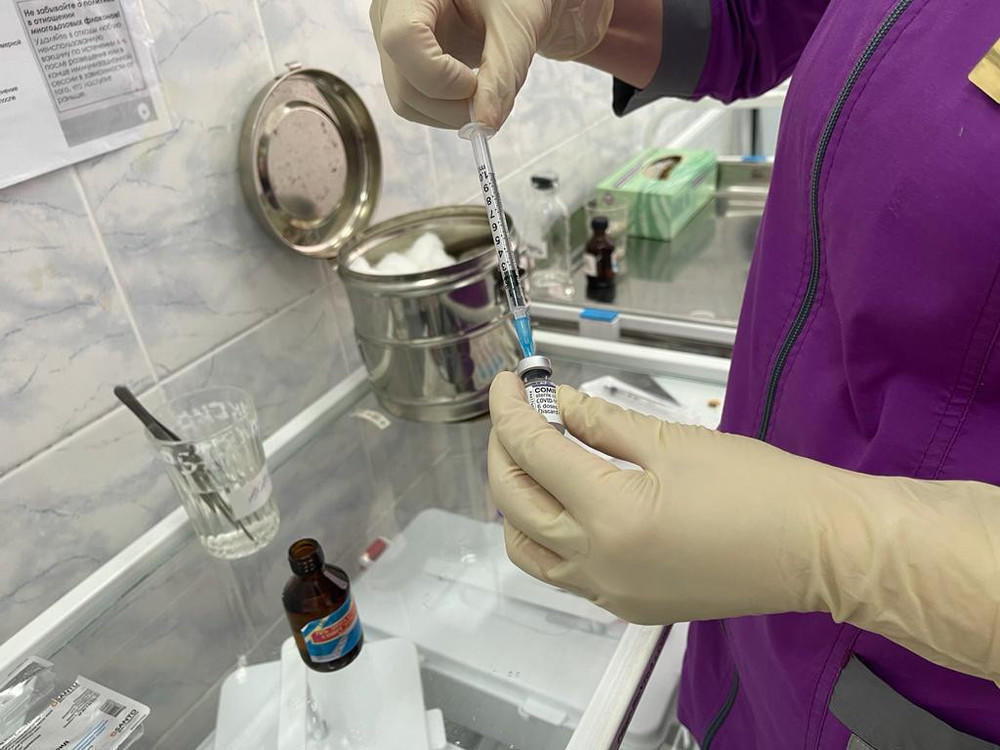 В Алматы на прививку вакциной Pfizer записались свыше 3200 человек