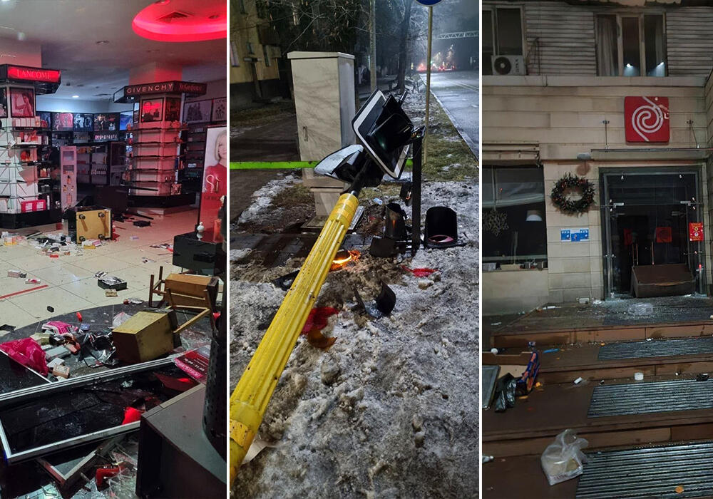 Комендатура Алматы сообщила об огромном ущербе, нанесенном городу в ходе атак экстремистов 