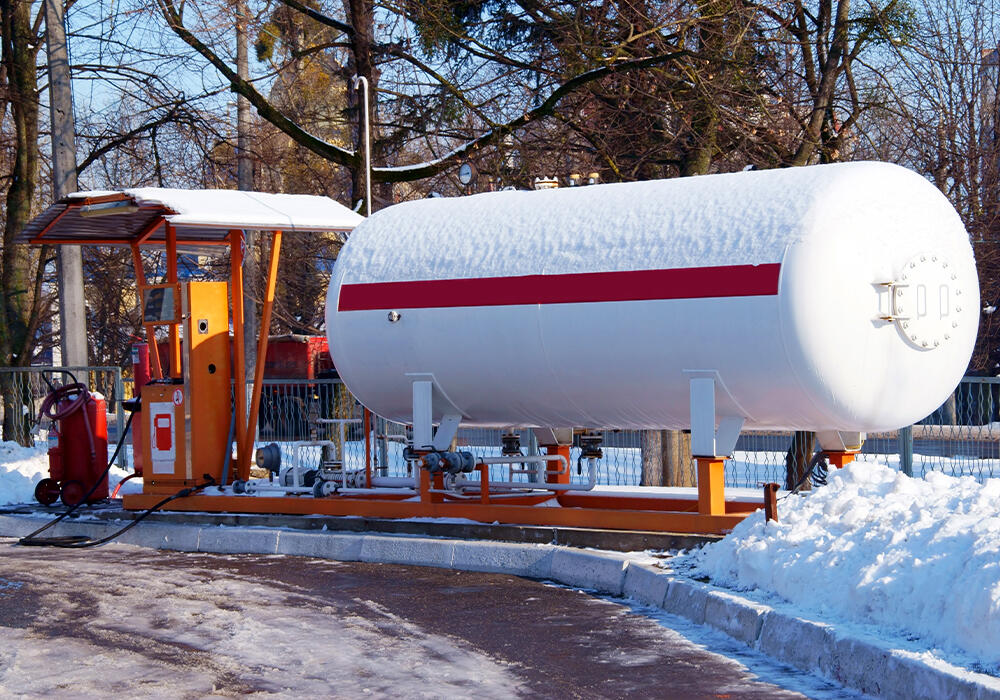 Цена на сжиженный нефтяной газ в Петропавловске снижена на 30 тенге 