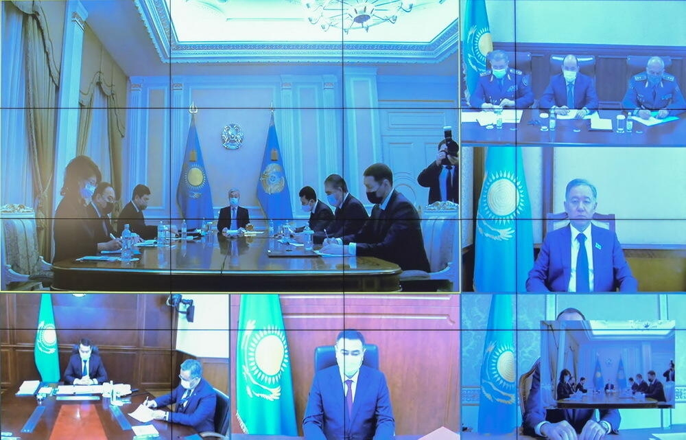 Токаев дал поручения по перенастройке системы нацбезопасности