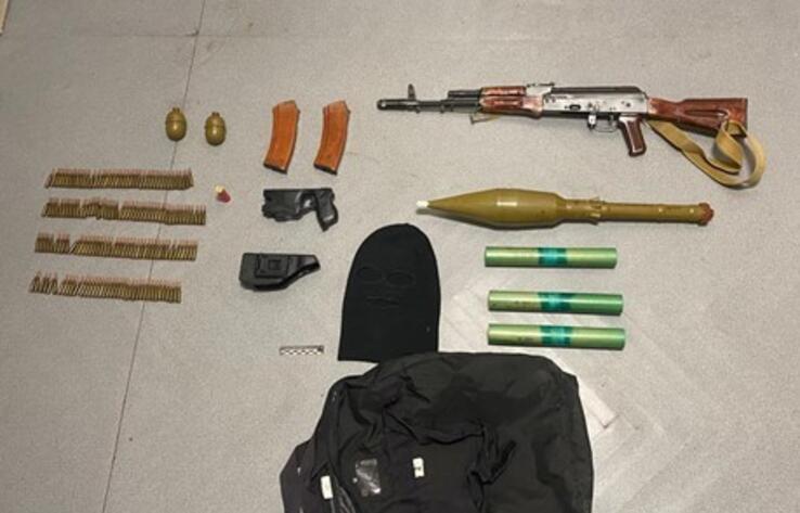 Группу вооруженных боевиков задержали в Алматы