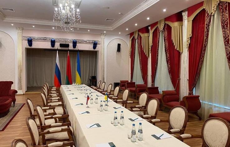 Украина делегациясының мүшелері Ресеймен келіссөздер орнына келді