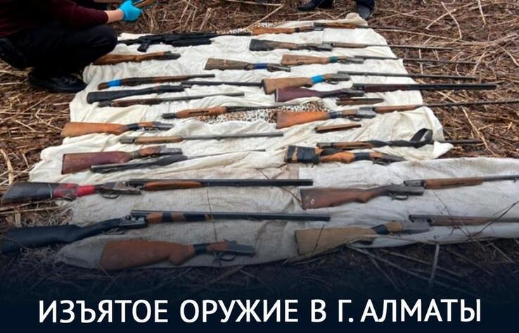 КНБ изъял из незаконного оборота 47 единиц оружия, в том числе похищенного во время январских событий