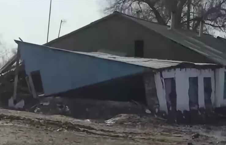В двух районах ЗКО объявлен режим ЧС