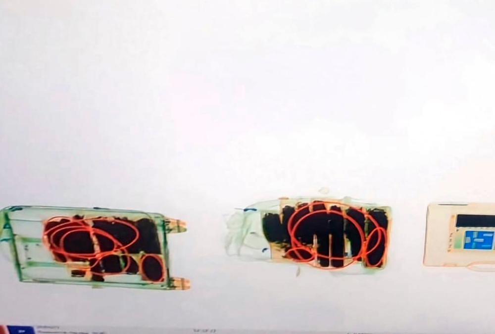 Казахстанец пытался провезти из Стамбула в Нур-Султан 34 кг золота. Фото: КНБ РК