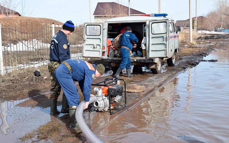 Kazakhstan Deal With Flood Consequences. Images | telegram/qr_tjm