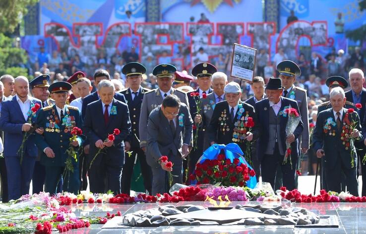 День Победы отметили в Алматы
