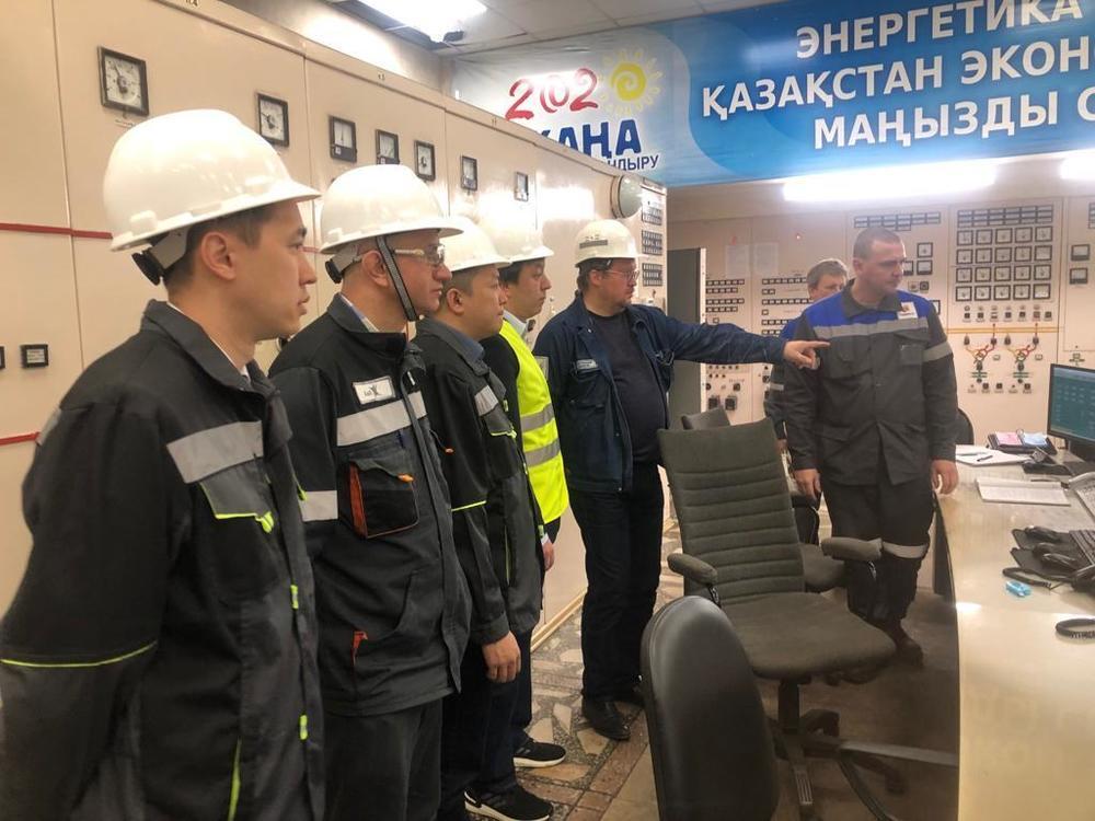 Представители Минэнерго РК посетили электростанции Павлодара
