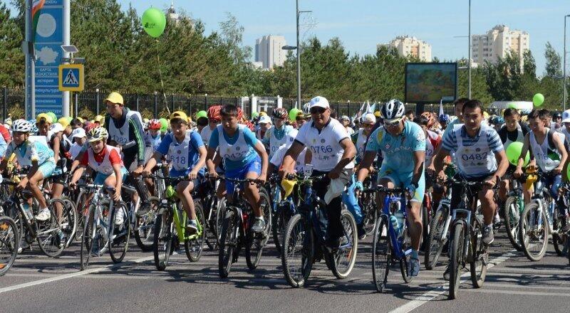 Массовый велопробег пройдет в Нур-Султане