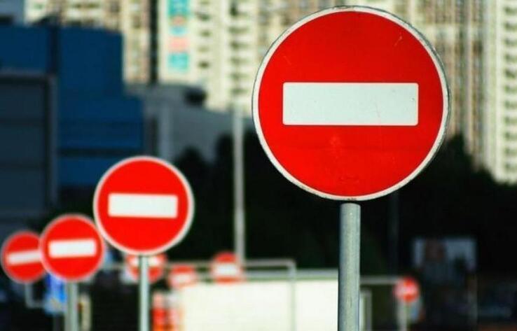 В Нур-Султане перекрыли участок Северной объездной дороги