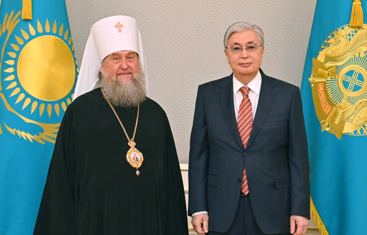 Токаев принял митрополита Александра 