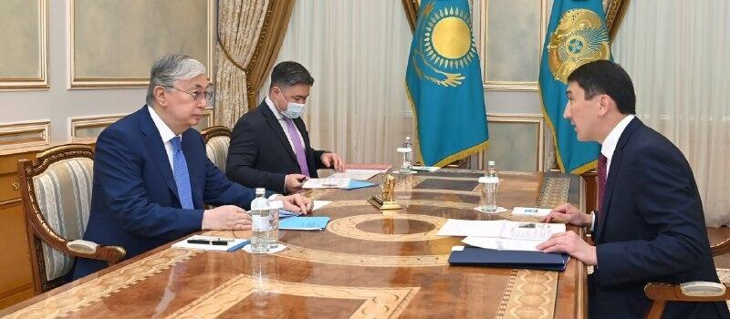 Мирзагалиев рассказал Токаеву о новых проектах "КазМунайГаз"