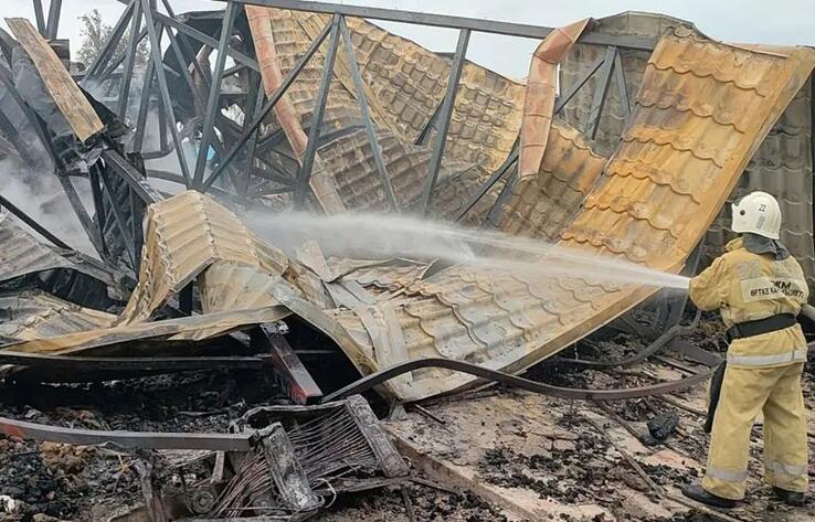Пожар на базах отдыха на побережье Алаколя: начато досудебное расследование