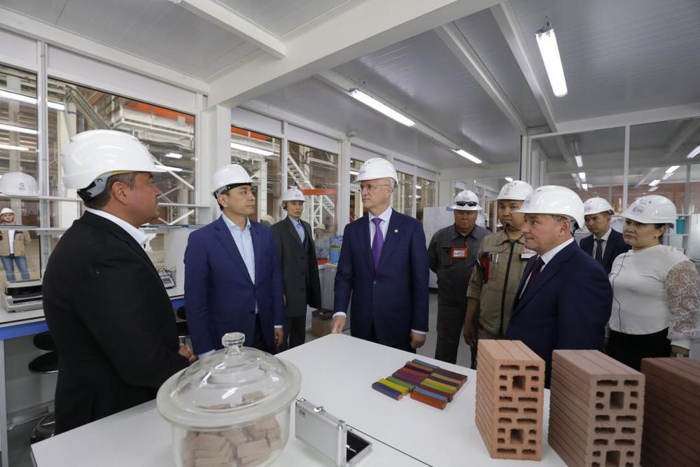 Ақмола облысында кірпіш зауытының құрылысы аяқталды. Фото: Ақмола облысының әкімдігі
