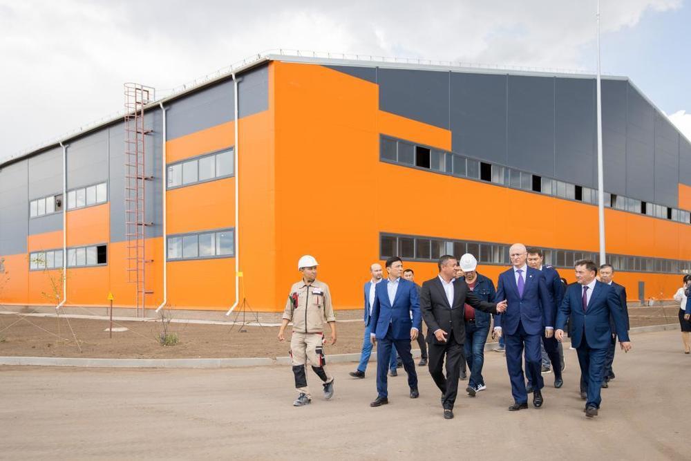 Ақмола облысында кірпіш зауытының құрылысы аяқталды. Фото: Ақмола облысының әкімдігі
