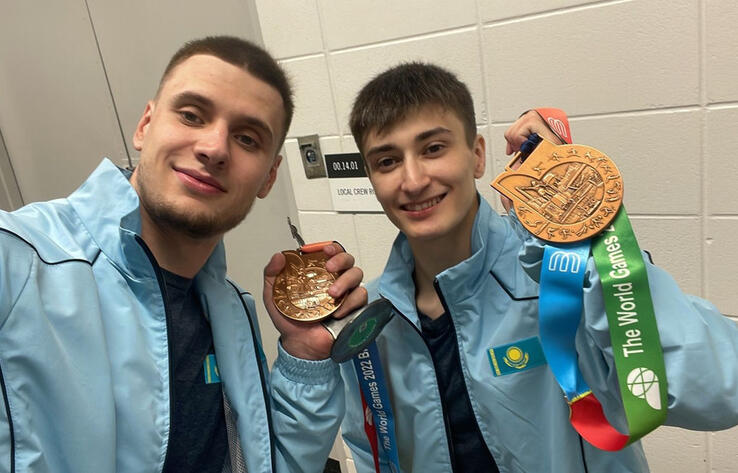 Казахстанские акробаты завоевали бронзу на Всемирных играх в США