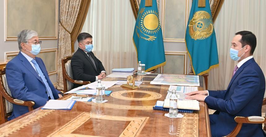 Президент дал ряд поручений председателю правления АО "НК QazaqGaz"