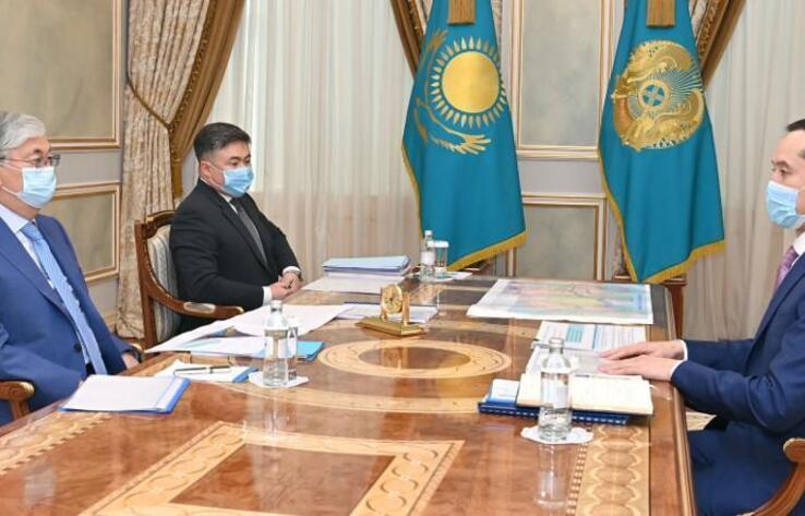 Президент дал ряд поручений председателю правления АО "НК QazaqGaz"
