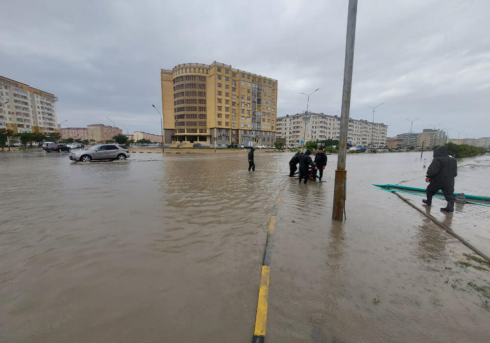 Storm in western Kazakhstan. Images | lada.kz