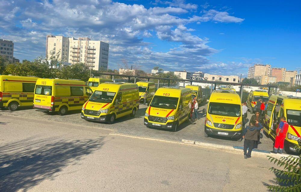В Актау работники скорой помощи не вышли на работу 