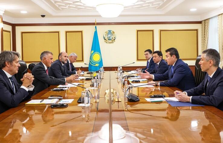 Планы по строительству нового газоперерабатывающего завода обсудил Смаилов с руководством Eni