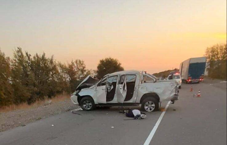 Три человека погибли в ДТП в Жетысуской области 