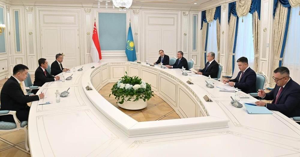 Токаеву передали приглашение посетить Сингапур 