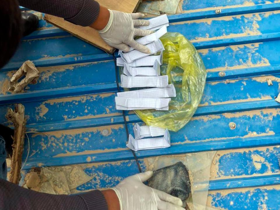 Задержаны лидер и пятеро участников ОПГ "Бейнеуские" . Фото: КНБ РК