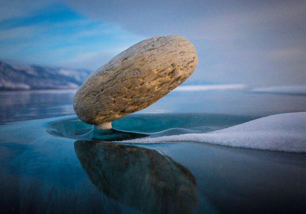 Байкальский дзен. Фото: telegram/GeoNews Planet