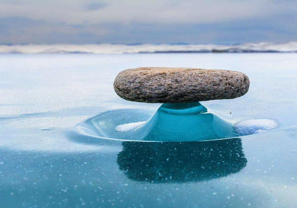 Байкальский дзен. Фото: telegram/GeoNews Planet
