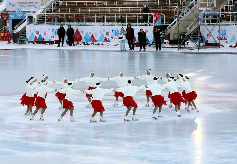 Высокогорному катку "Медеу" исполнилось 50 лет. Фото: Акимат Алматы
