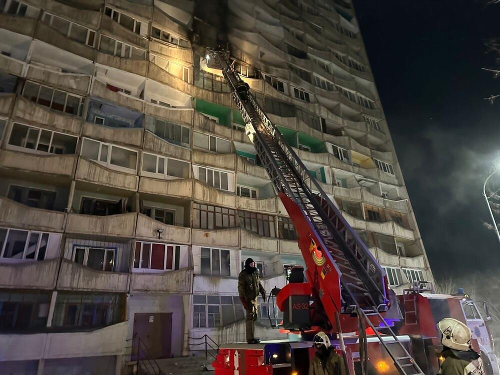 Взрыв газа в многоэтажке Караганды не подтвердился