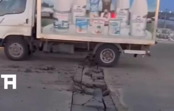 В акимате Астаны прокомментировали видео с треснувшим мостом 