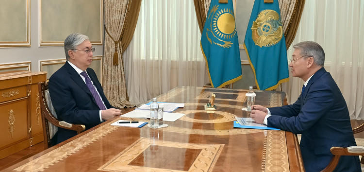 Президент ШҚО әкімін қабылдады