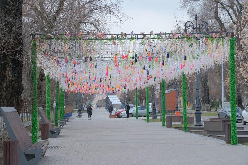 Алматы Наурызға дайындық үстінде. Сурет: telegram / almaty_akimat