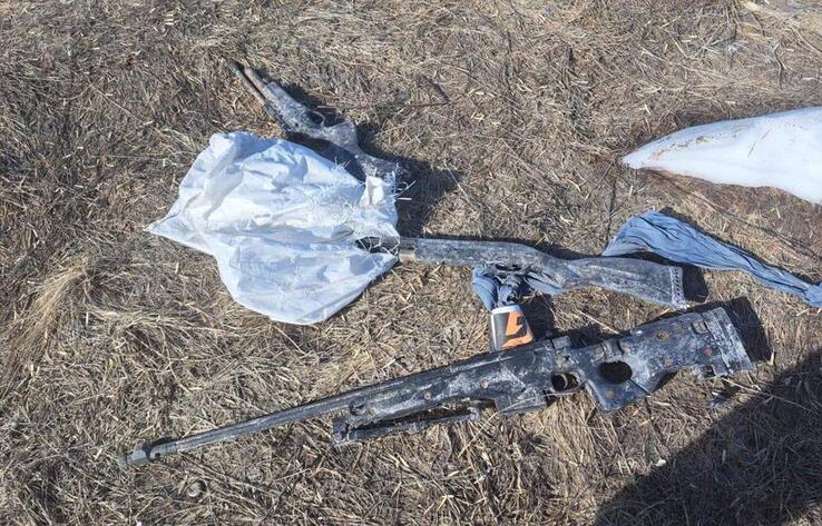 Схрон с похищенным во время январских событий оружием обнаружили в области Жетысу
