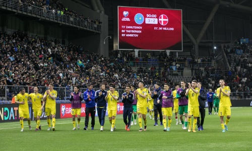Футболдан Қазақстан құрамасы сенсациялық түрде Данияны жеңді