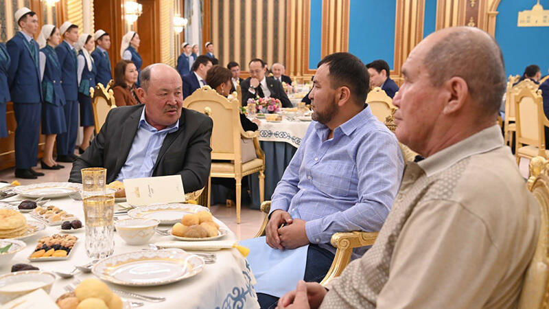 Ауызашар от имени Президента в Акорде. Фото: Акорда