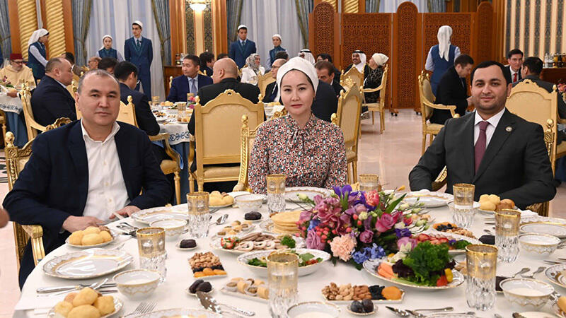 Ауызашар от имени Президента в Акорде. Фото: Акорда