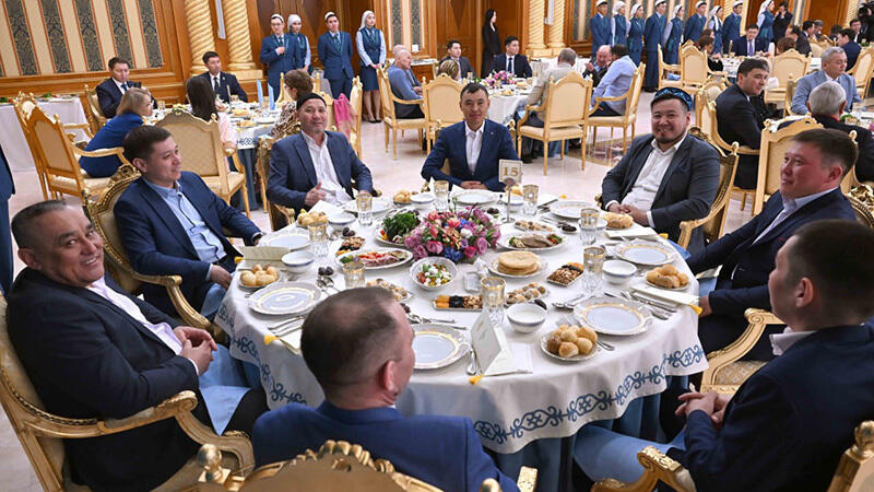 Ауызашар от имени Президента в Акорде. Фото: Акорда