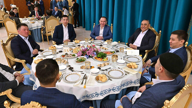 Ауызашар от имени Президента в Акорде. Фото: Акорда